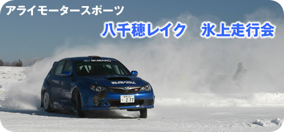 八千穂レイク氷上走行会
